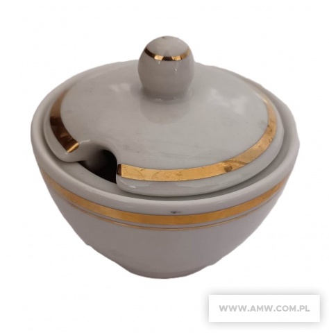 MUSZTARDNICZKA PORCELANOWA  